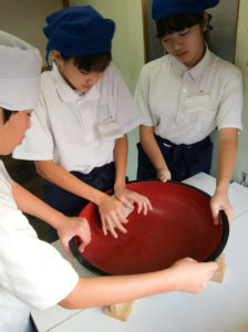 大和中学2年社会体験